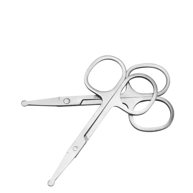 Профессиональный фильтр из нержавеющей стали, косметический блеск для губ, губной блеск с правой рукой ресниц Машинка для удаления волос ножницы