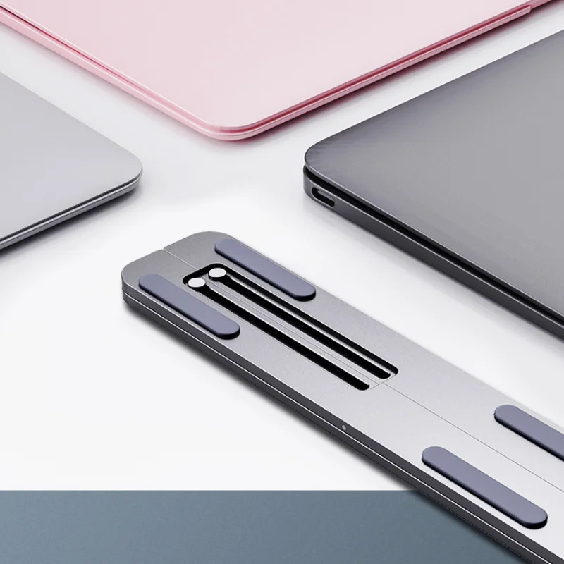 8-angle adjustable desktop portable tablet computer stand holder aluminum laptop table stand for office desk