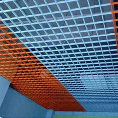 Aluminum Suspended Open Cell Grid Metal Ceiling