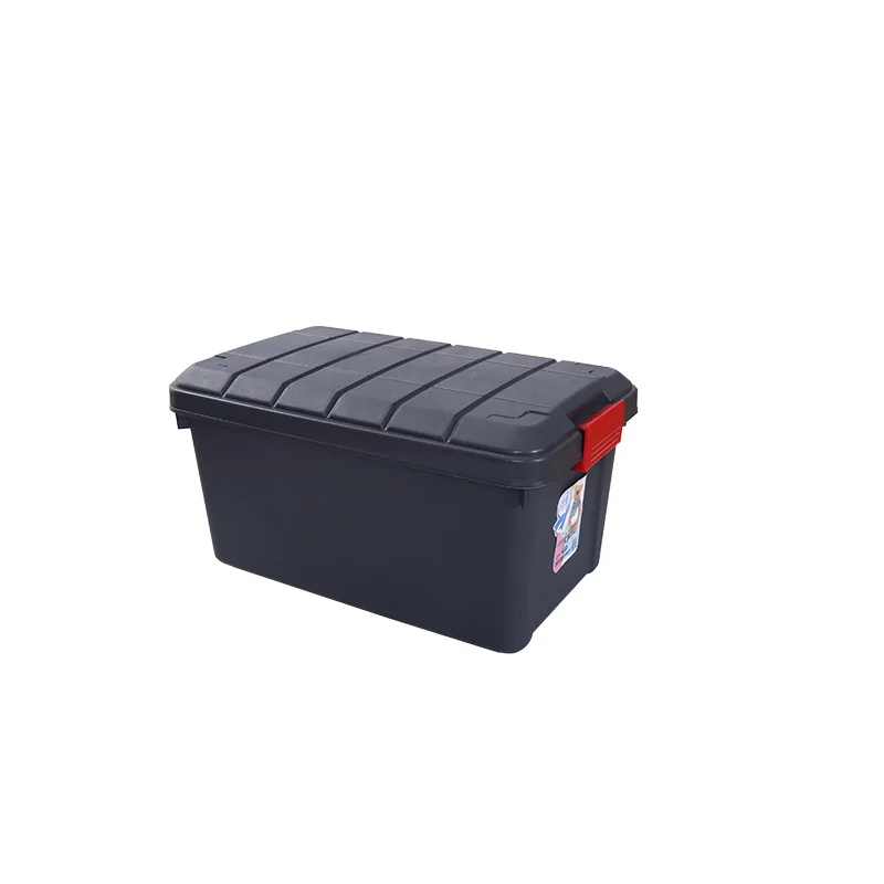 Large Capacity Car Trunk Storage Box Plastic Storage Bin Organizer