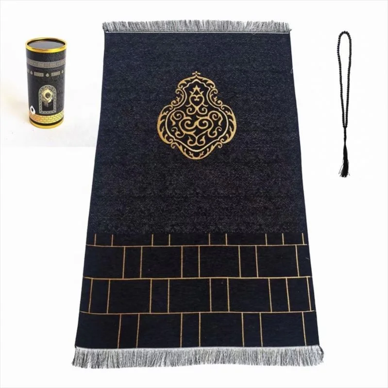 Prayer Mat Muslim Travel Mink Carpet Of Worship With Sponge