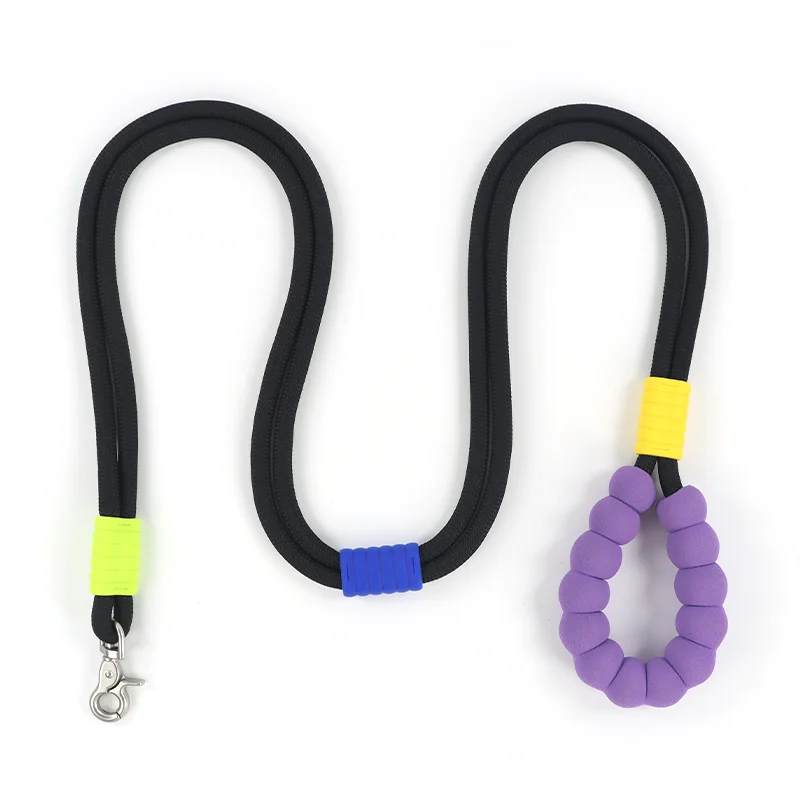 New Design Custom Luxury Rope Braided Climbing Rope Dog Leash Multiple Colors Jogging Leash Dog Lead Dog Rope Leash