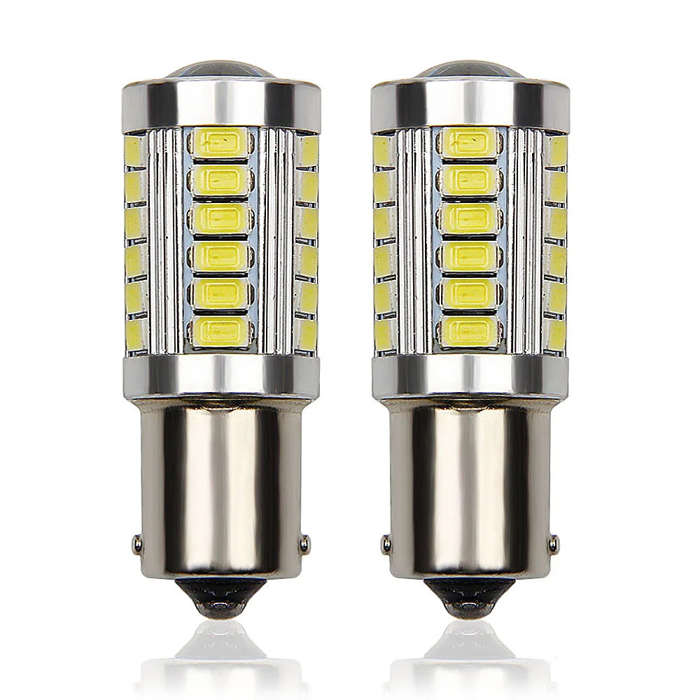 1156 1157 7443 3157 T20 LED Car Turning Light 33SMD 5630 5730 Auto Tail Brake Light Reverse Bulb Signal Lamp 12V DRL Lights