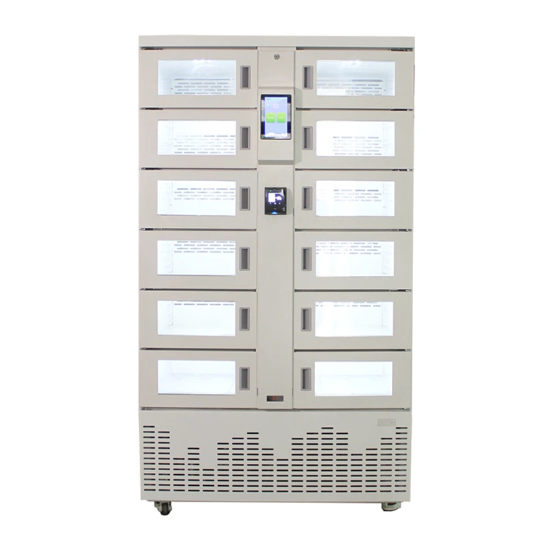 Winnsen Intelligent QR Code Auto Temperature-Controlled Cool Lockers For Groceries Pickup With Android System