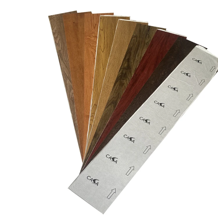 Wooden Colors Pvc Luxury Vinyl Flooring Bathroom Floor Tile Sticker (1600305048111)