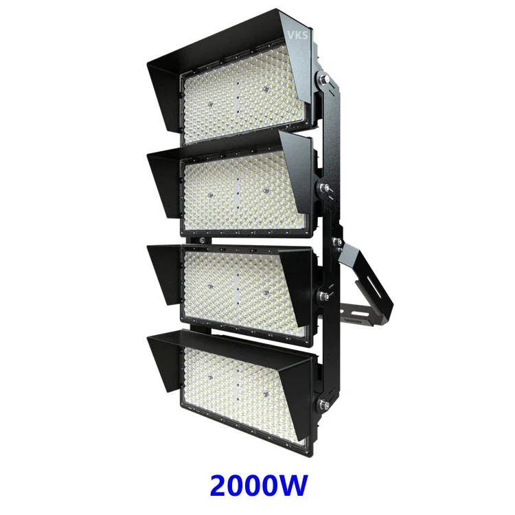 Super field 2000w led high mast stadium light outdoor module IP66 1000w 1500w 300000lm led flood stadium light