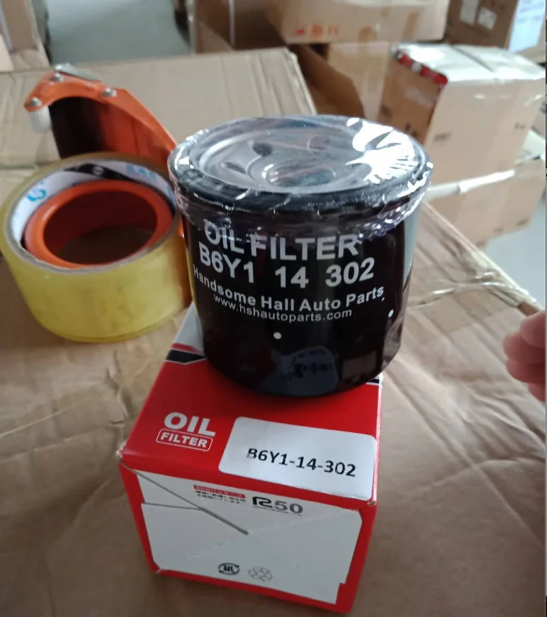 Oil Filter Standard Product Wholesale Price  B6Y1-14-302 W 67/1for Japanese car