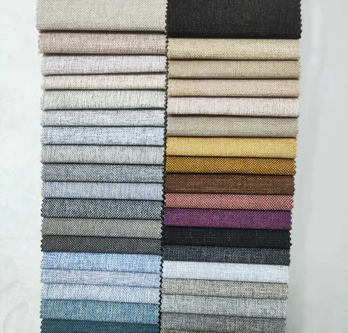 Полиэфирная ткань, выглядящая под линию, имеет различные цвета, 100% полиэстер, дешево и оптом