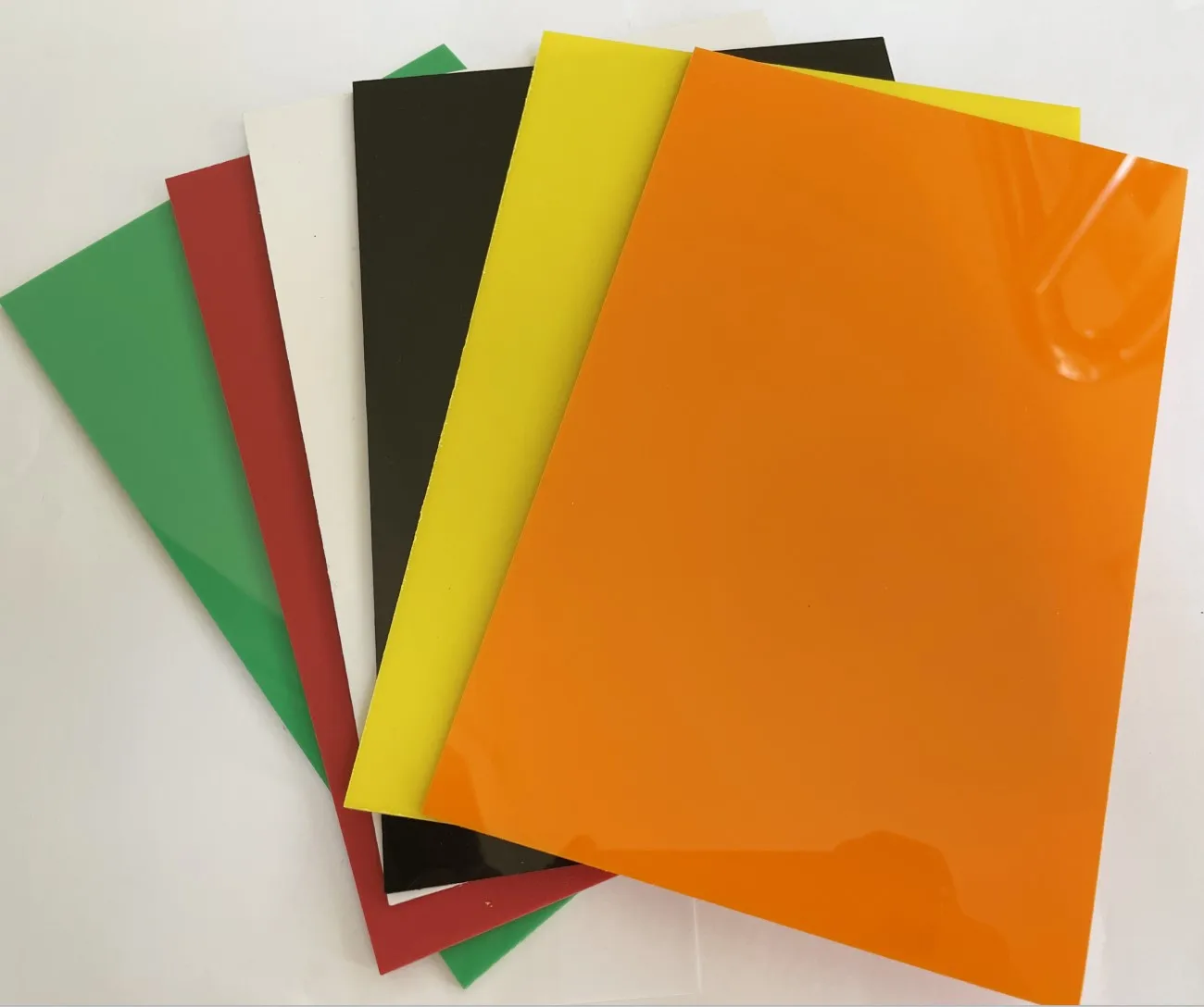 Different thickness colorful abs plastic sheet abs board