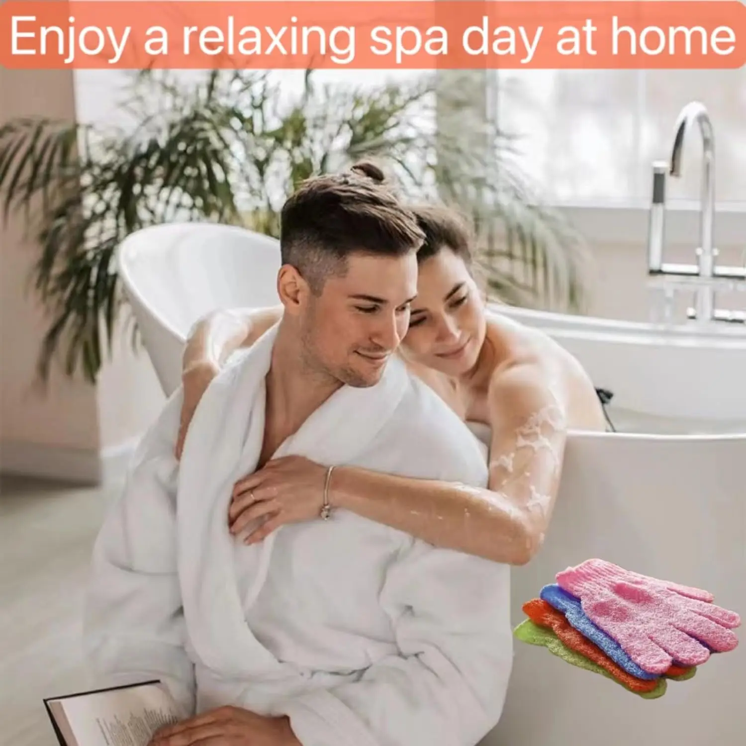 Five Fingers Mitt Dead Skin Remover Body Exfoliator Gloves Body Scrubber Shower Silk Exfoliating Bath Glove Custom Logo Nylon