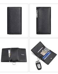 Оптовая продажа, оригинальный красный автомобильный брелок для ключей из натуральной кожи, Роскошный брелок для ключей, чехол для ключей