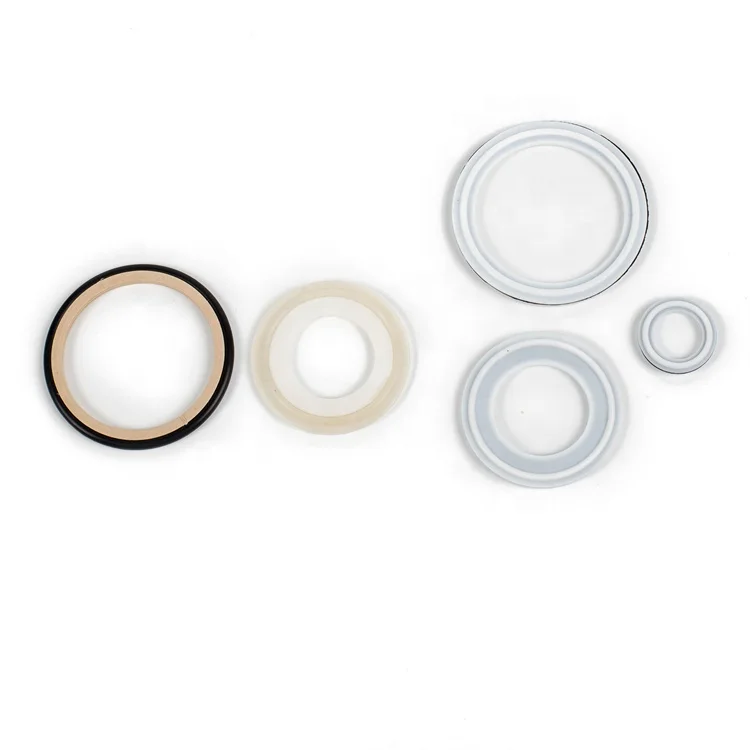 Ring Ptfe Envelope Food Grade Gaskets With Epdm Core Triclamp