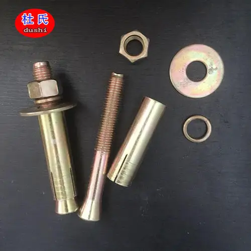 Wedge anchor bolt assembly making machine