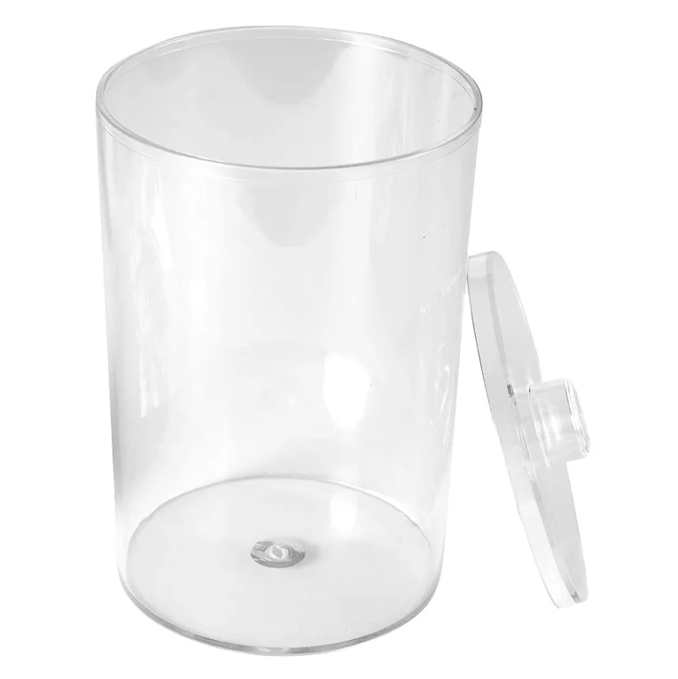 
 Factory Manufacture Various Acrylic Cylinder Household Plastic Storage Boxes With Lids  