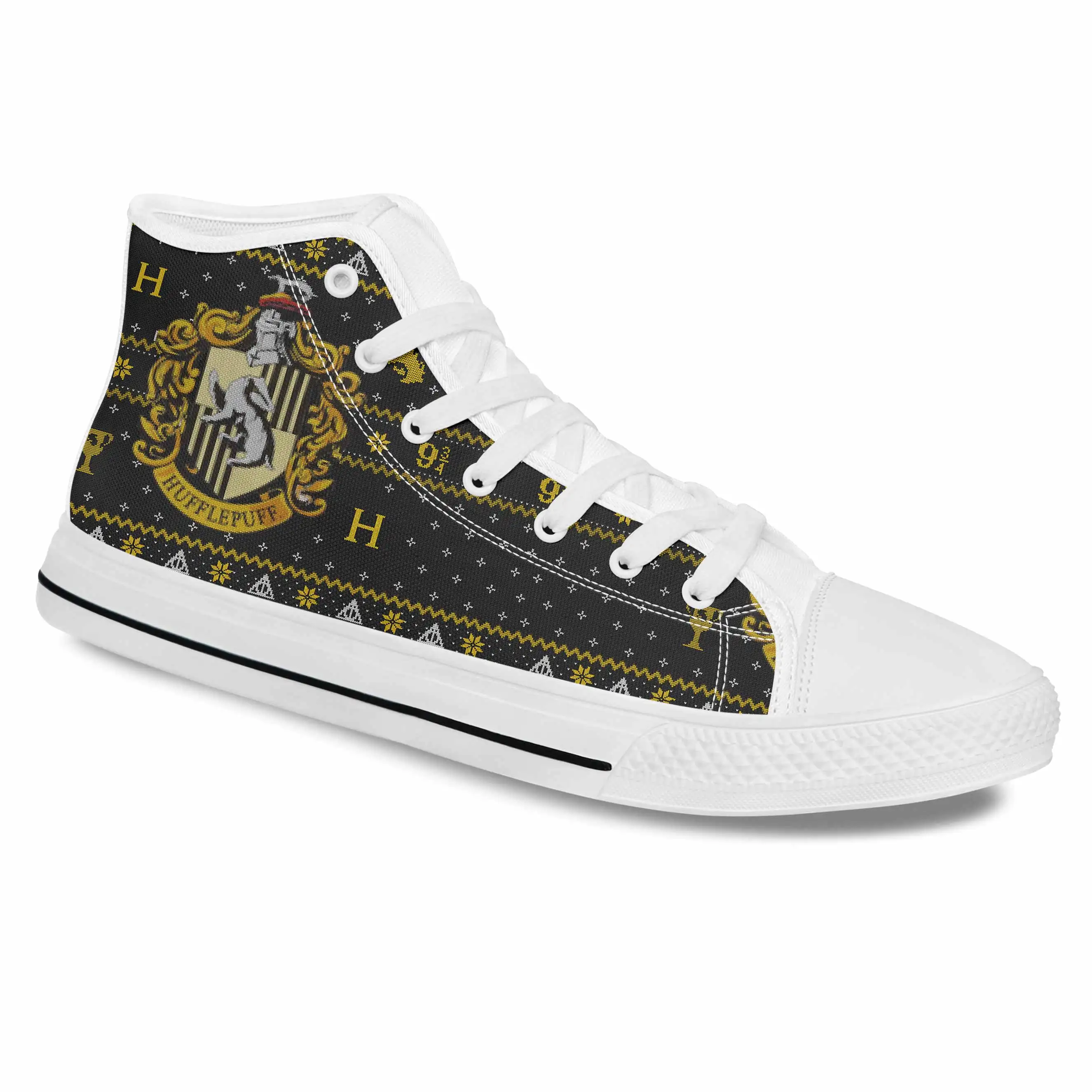 
Custom canvas shoes wholesale high top shoe ankle printed canvas shoes custom logo 