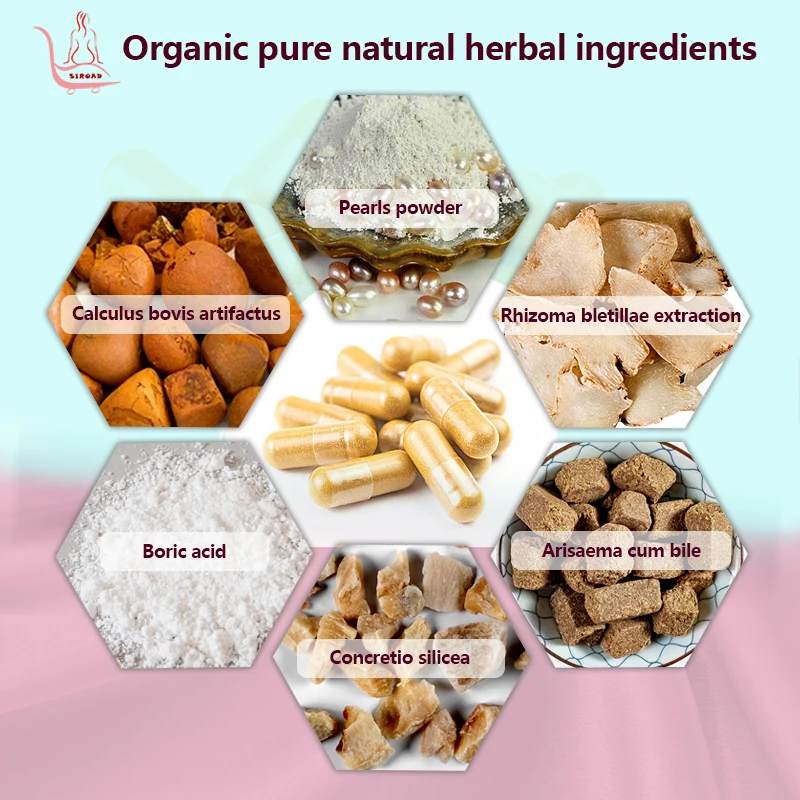 Feminine Vagina Probiotics Pop Pills for Vaginal Cleaning Organic Powder Capsules Yoni Pops for Wetness