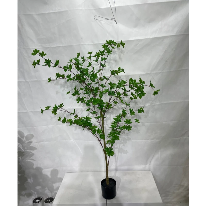 Nordic Potted Plant Tree Artificial Japanese Bell Tree For Home Outdoor Decoration