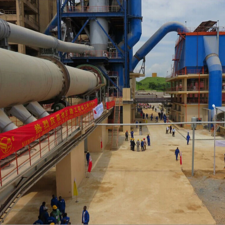 Advanced technology 2500tpd cement production line cement plant