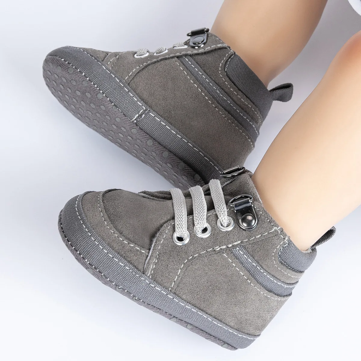 Fashion Newborn Baby Boys Shoes Infant Shoes for 1 Year Old Soft Sole Crib Shoes Toddler First Walkers 0-18 Months