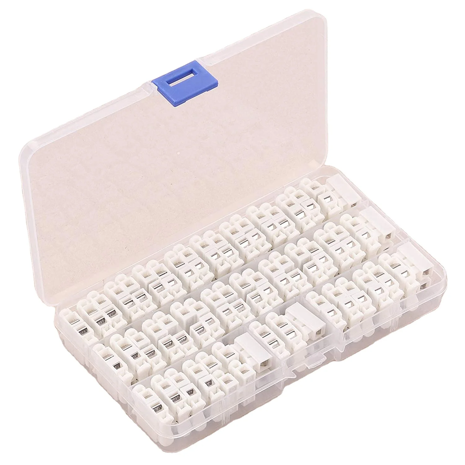 Quick 2-Port Butt Pressing Test CH-2 250V Connector Box Set 55 Packs Per Box