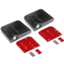 Wireless Car logo light Door Welcome Light No Drill LED Laser Ghost Shadow Projector Lamp For car