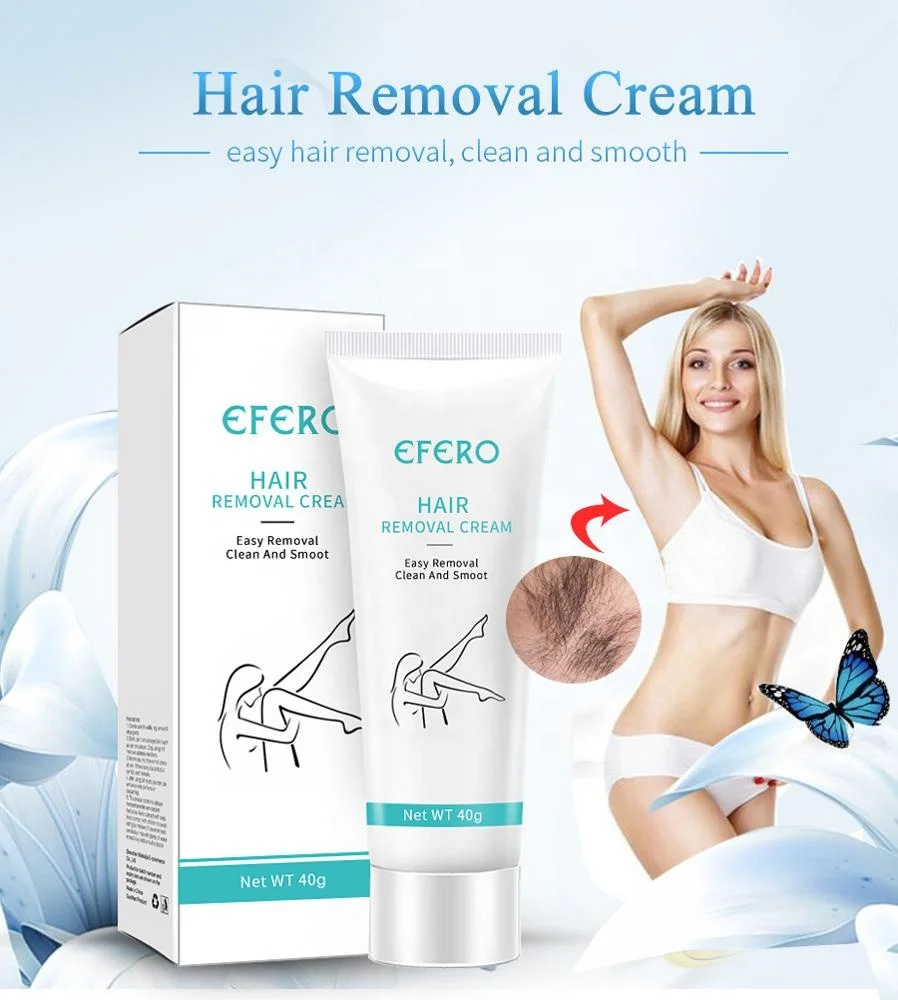 
EFERO Unisex Hair Removal Cream Painless Depilatory Cream Removes Underarm Leg Hair Body Care Depilation 