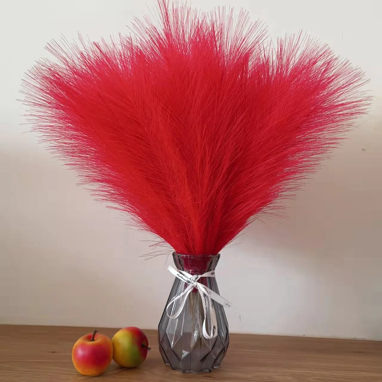 45cm Small White Natural Dried Reed Pampas Grass For Decoration Nordic Style