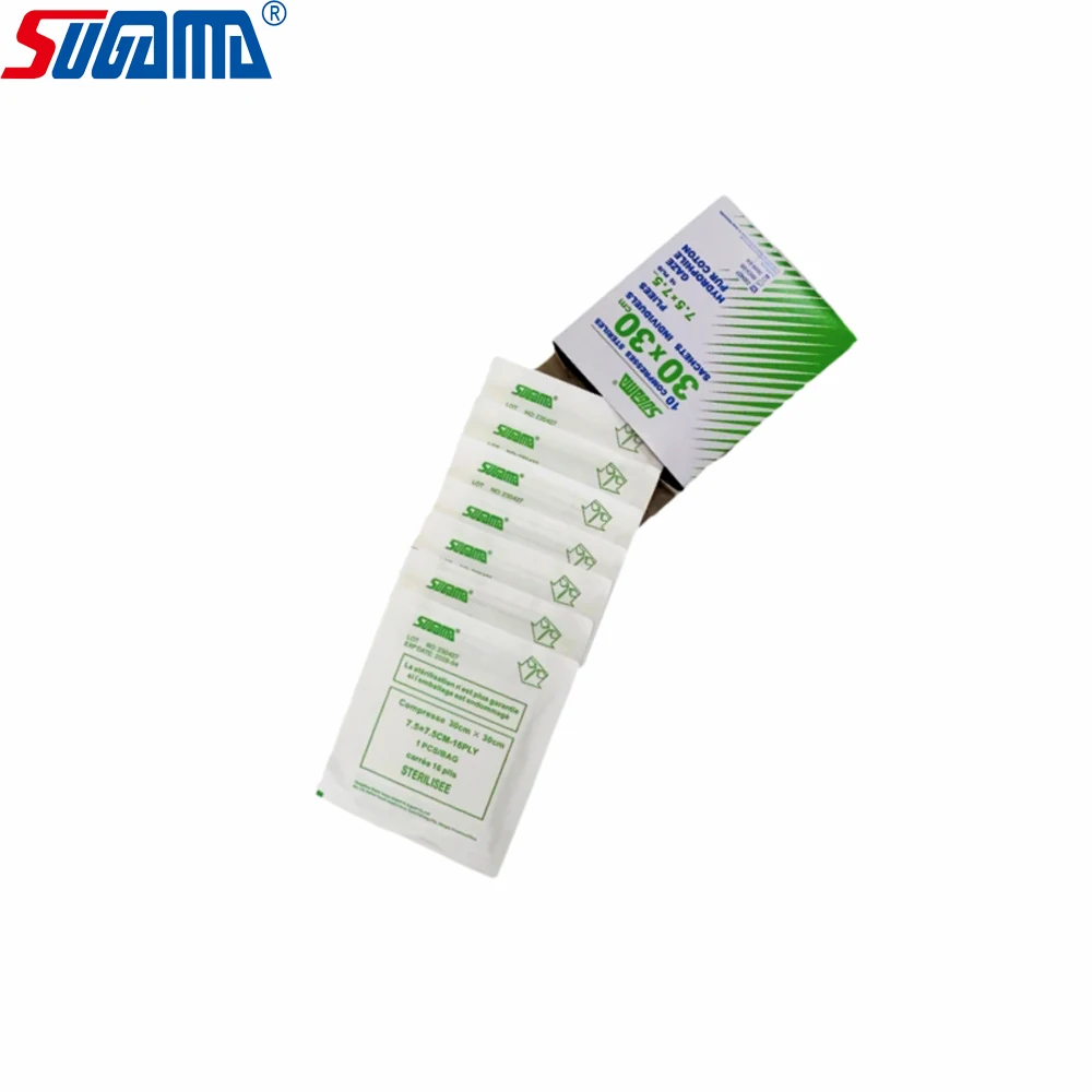 Hospital supplies medical non sterile gauze sponges