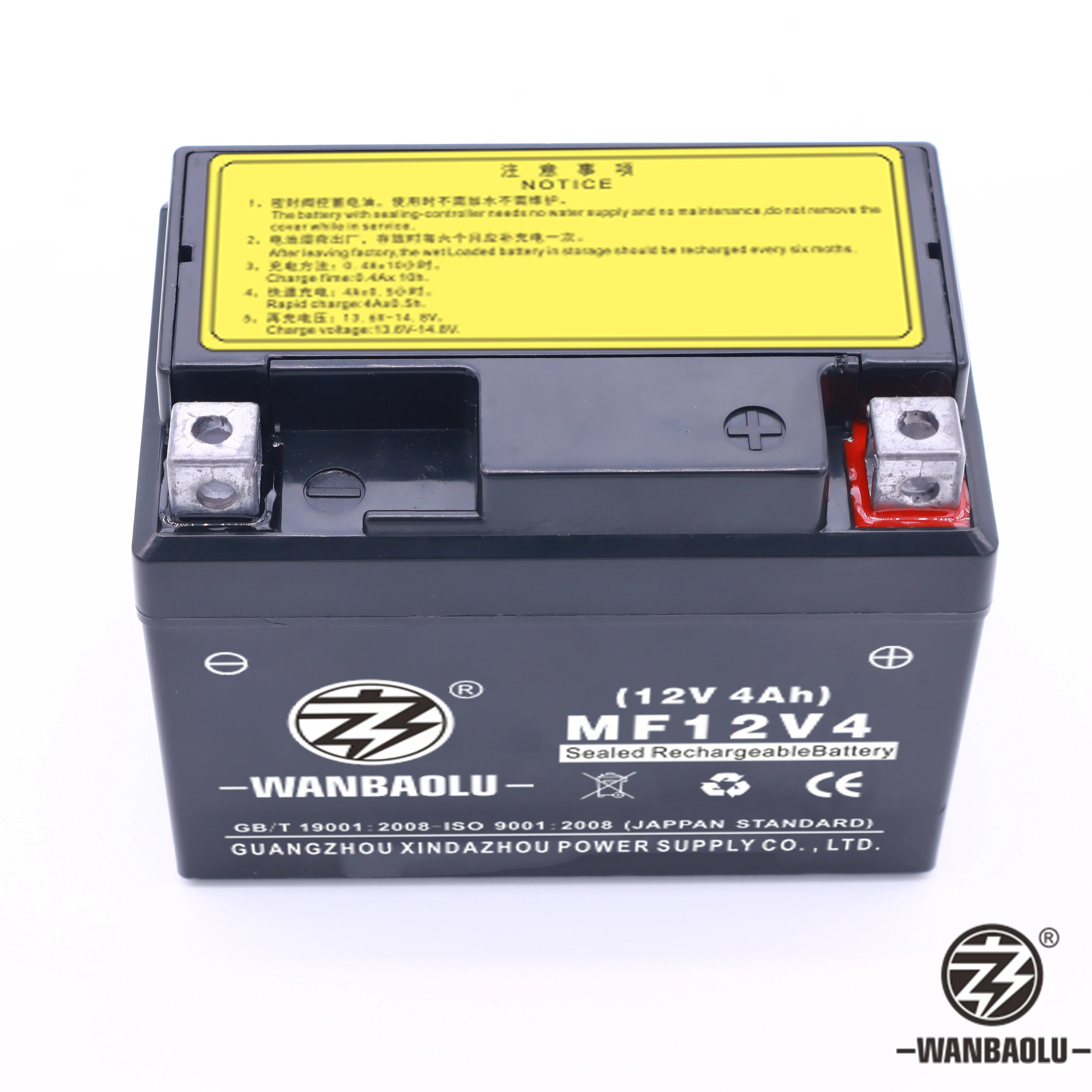 Оптовая продажа запчасти для мотоциклов YB4L-B YB4L-A 12N4-3B YTX4L-BS