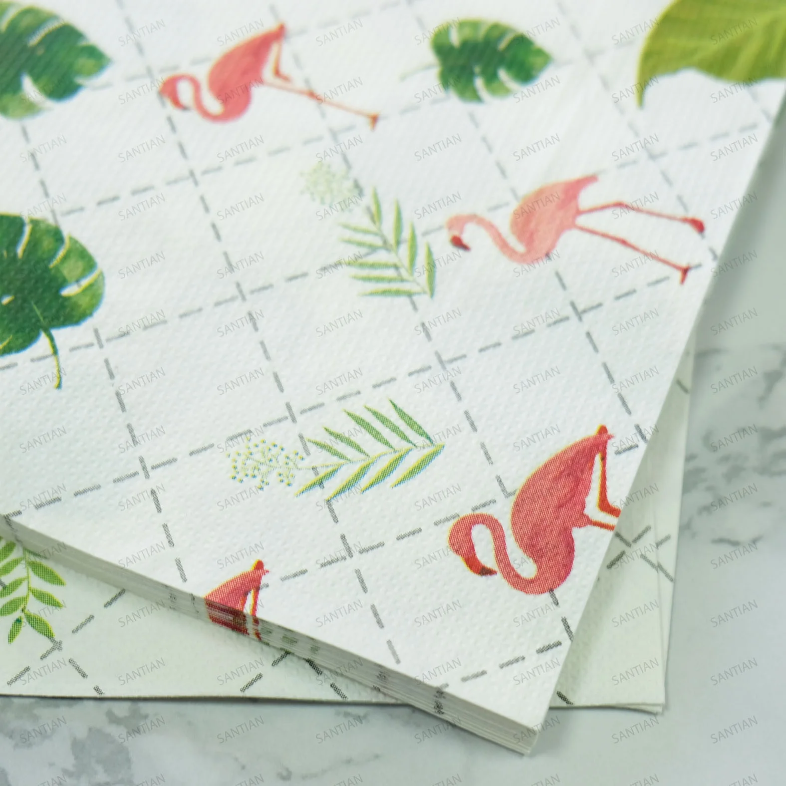 Decoupage Paper Napkins for Decoration Print Cocktail Napkins Paper Napkin & Serviettes Santian Paper