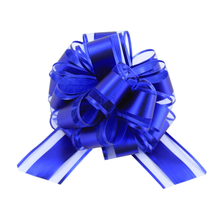 Christmas Gift Wrapping Assorted Colors Pull Bows Knot Ribbon String Wrapping Present Pull Bows For Wedding Baskets