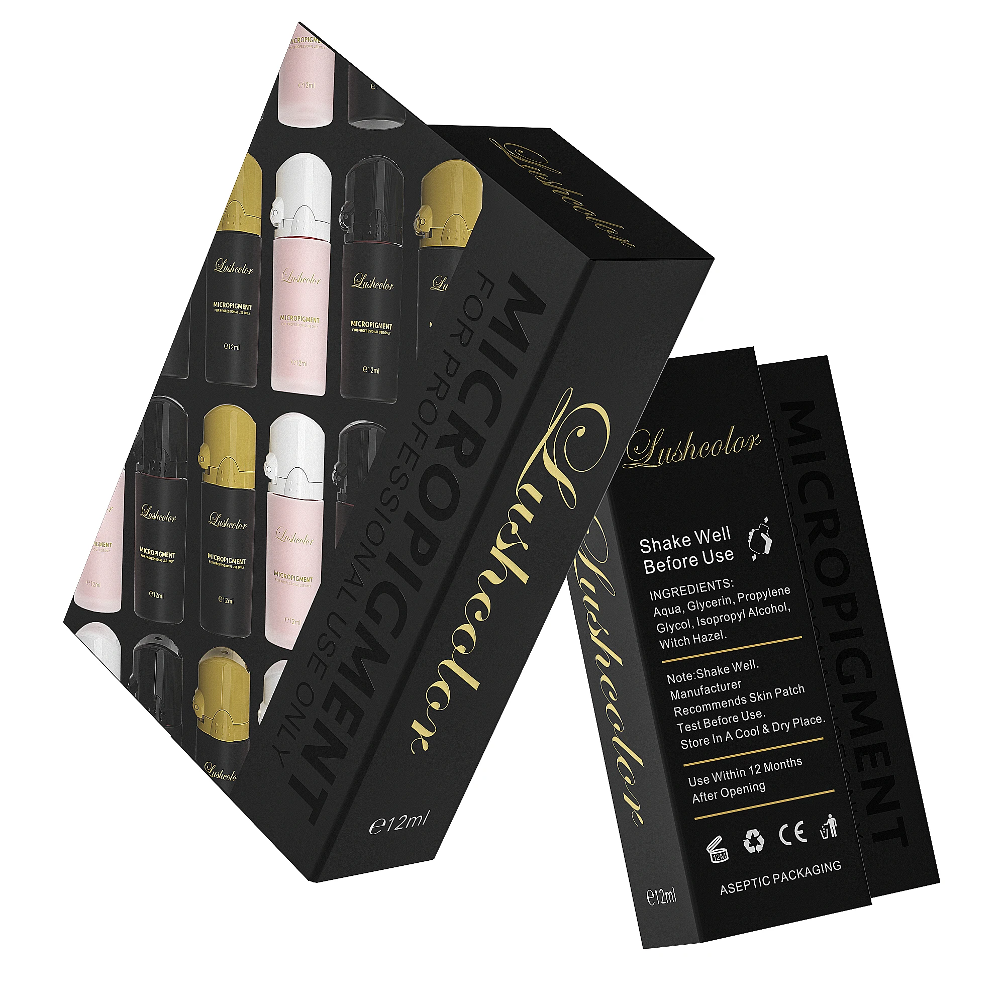 NaturalessOEM ODM Good color retention High-end For Eyebrows Eyes Lips High Quality smp Plant other body art Tattoo Ink