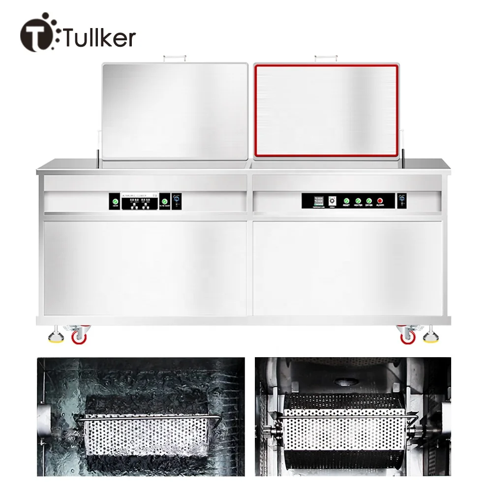 Rolling Hot Drying Tank Filter System Metal Mould Cleaning Bath 28kHz 40kH Variable Frequency  Industrial Ultrasonic Cleaner