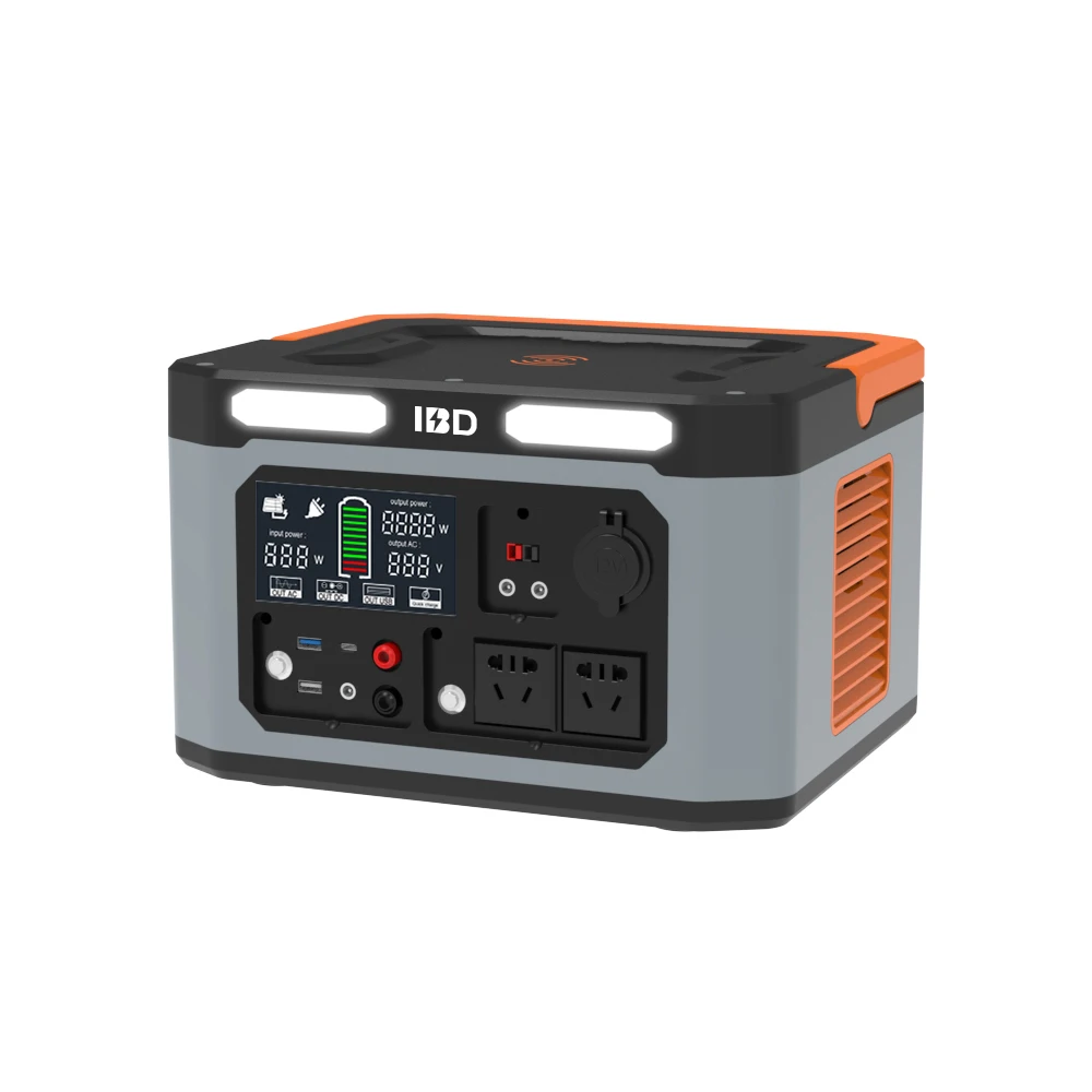 Portable Solar Bank With Electric Panel Emergency For Camping Charging Generator Laptop Generators Small Charger Power Station