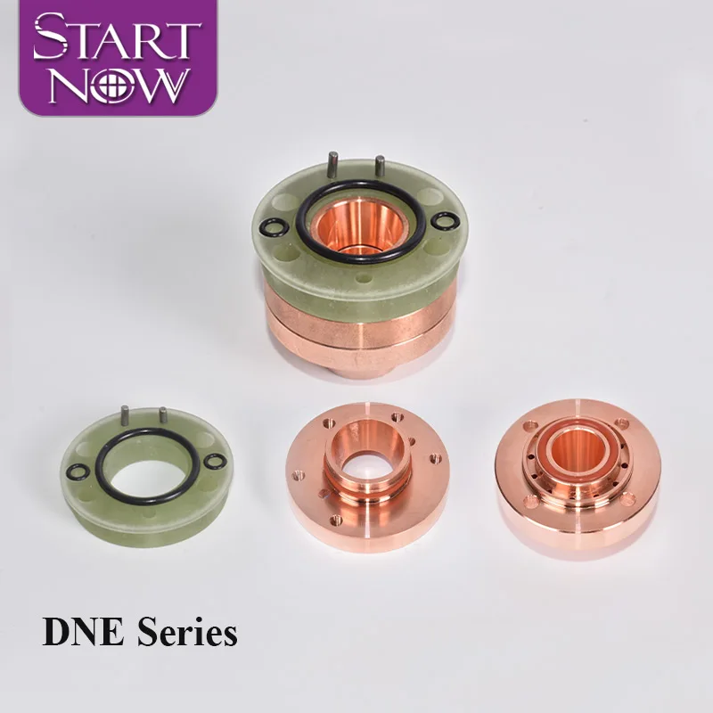 Startnow DNE 3501 с наклонным отверстием лазерное керамическое кольцо 2700/2702 изоляционное кольцо на входе/выходе QT90 для волоконно-лазерной режущей головки