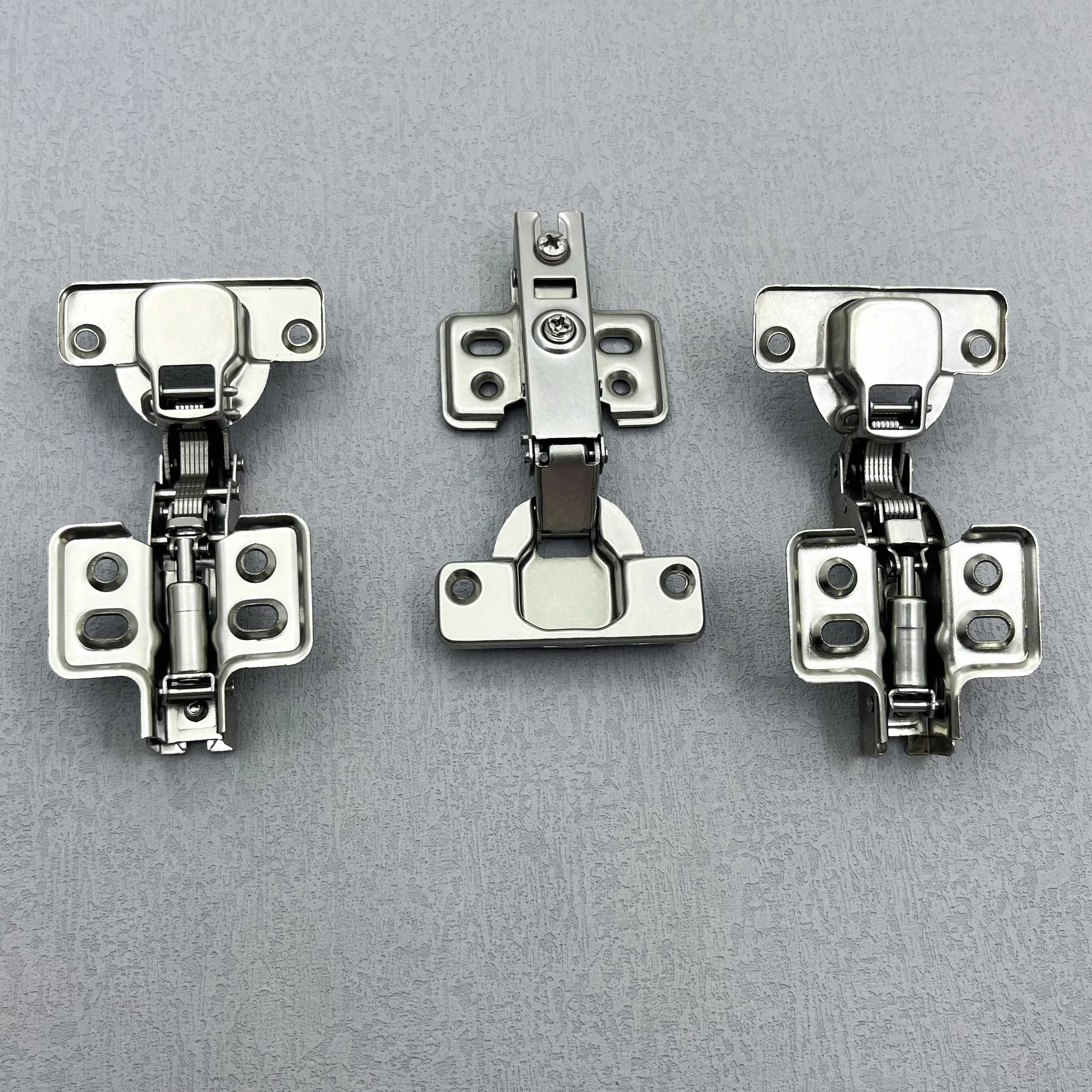 Furniture hardware automatic hinge 35mm cup cabinet hydraulic soft closing hinge fully covering soft hinges