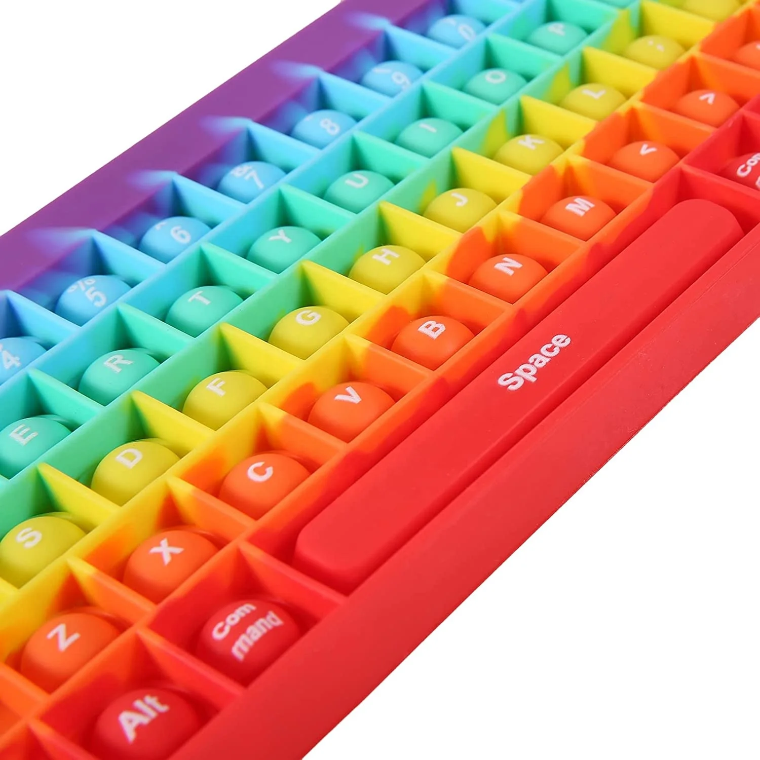 Wholesale Sensory Stress Relief Bubble Pop Keyboard Fidget Toy For Kids Adult