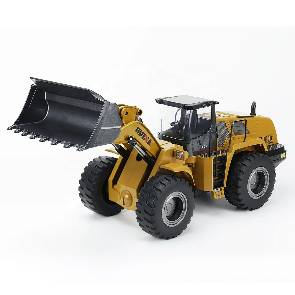 1/14 scale 22 Channels 2.4GHz  Huina 1583  V4  big RC Bulldozer Wheel Loader for over 5-year-old