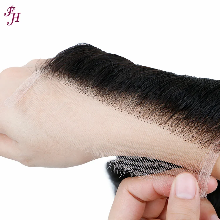 FH wholesale hair vendors swiss transparent hd 613 grade 13x4 frontal closure all and one human hair bundle and closure set