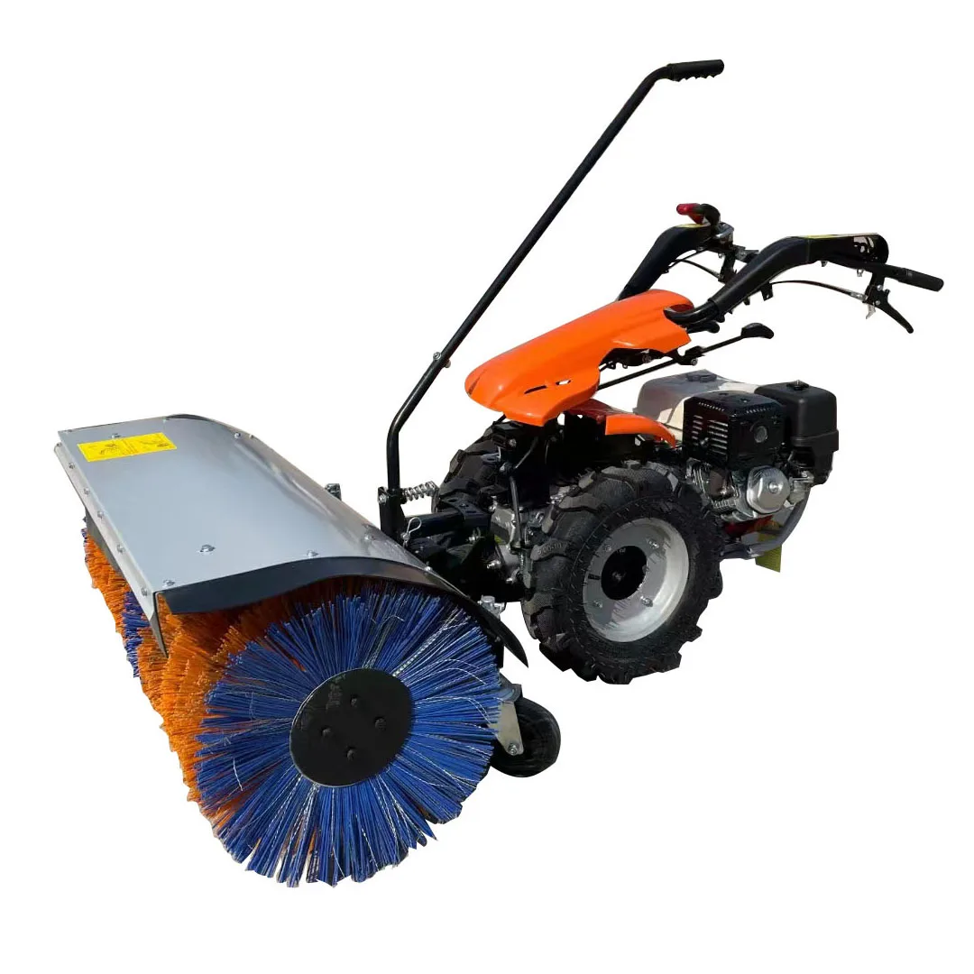 Ride-on Snow Sweeping Machine Economic Gasoline Powered 15Hp Snow Broom Snowplow