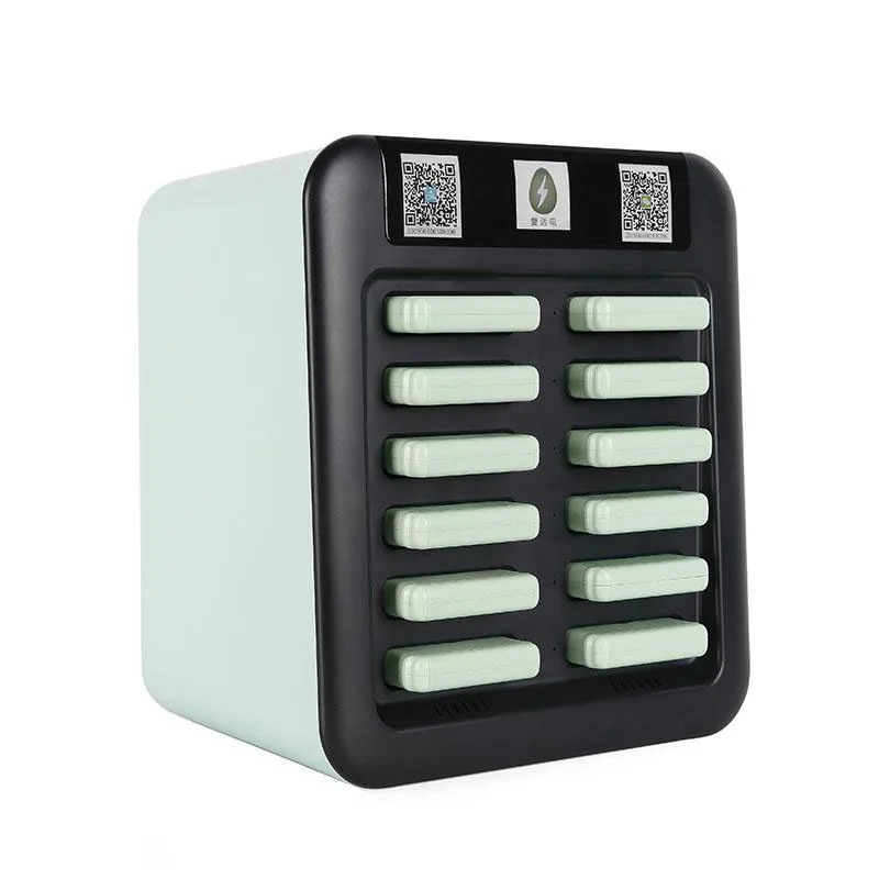 OEM Shared Power Bank Station for  Bar Cafe 12 Port   Powerbank sharing  business Model in Russia Market
