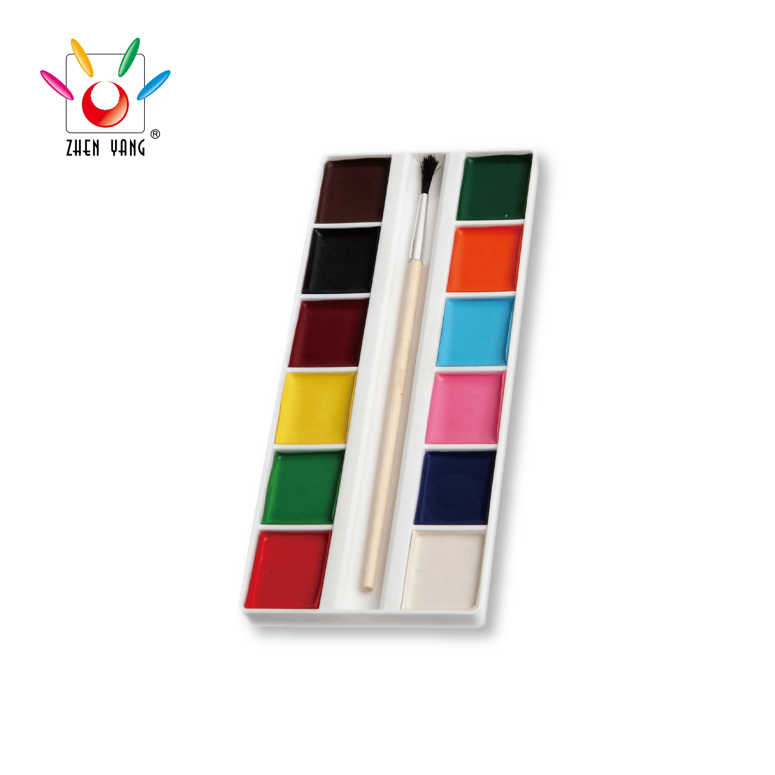 GOOD QUALITY REASONABLE PRICE SEMI MOIST WATERCOLOR SET SUPPLIED by OEM FACTORY