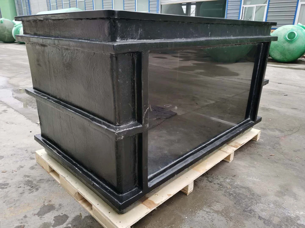 Big capacity aquaculture FRP fiberglass fish tanks round fiberglass ponds