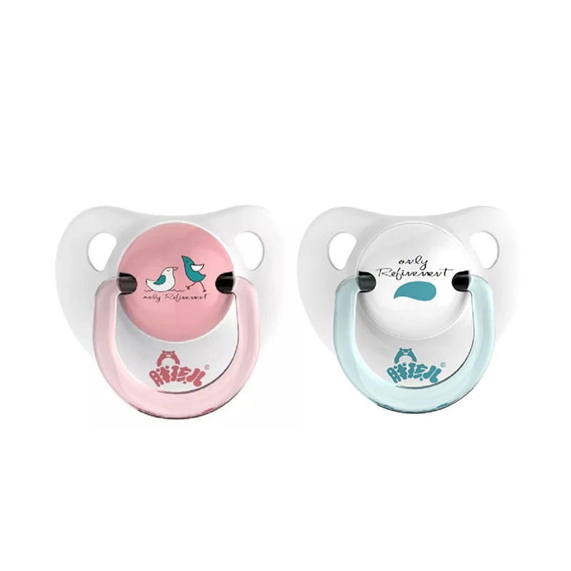 New arrival durable bpa free lovely shape baby silicone pacifier