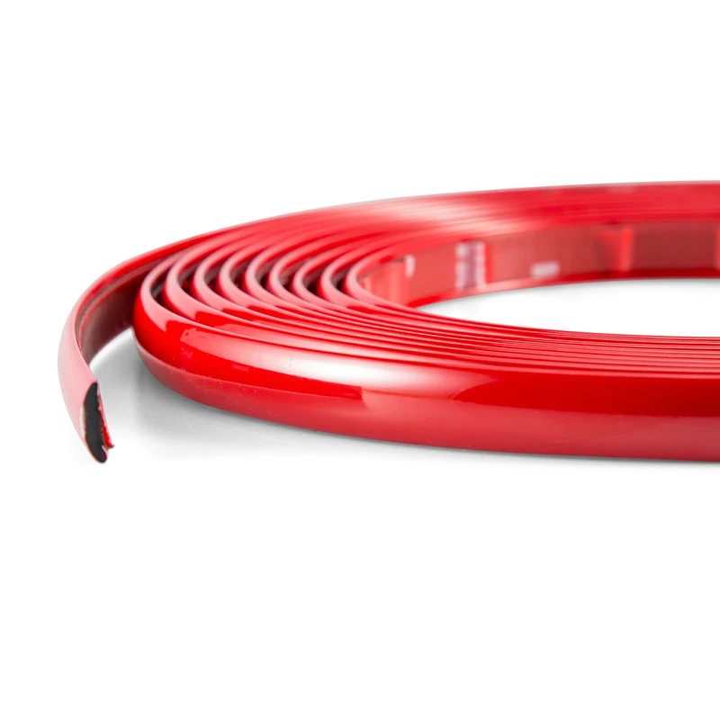 PVC Red  Injection Body Trim For Car Auto Edge Trims