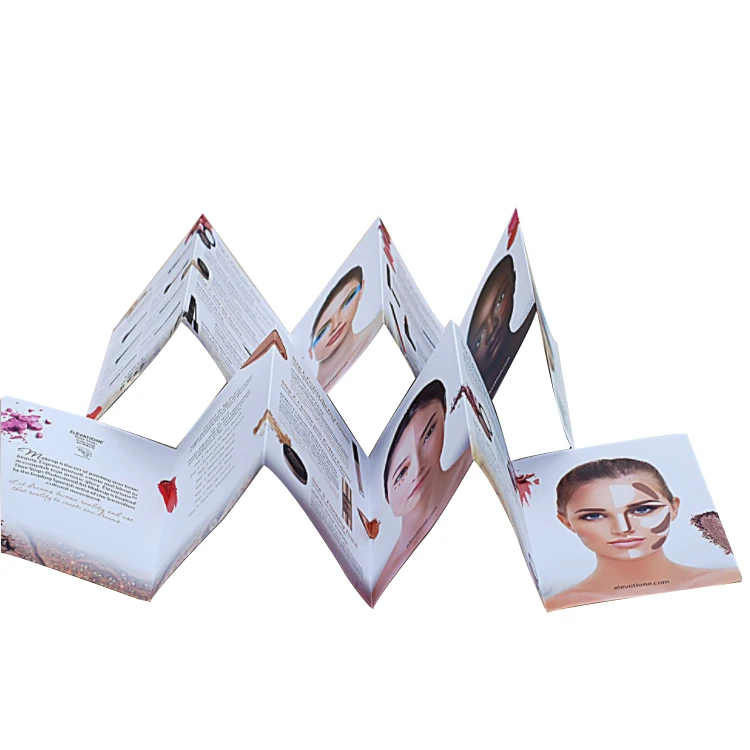 China Custom Cheap Brochure Printing Fold Booklet A6 Flyer Catalog Leaflet Printing in Guangzhou