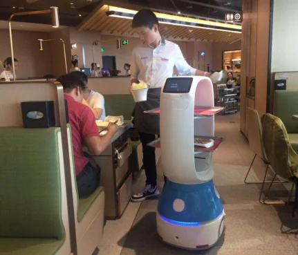 Горячая Распродажа найти дистрибьютора низкая цена mingren T1 Ресторан больница отель робот искусственный интеллект