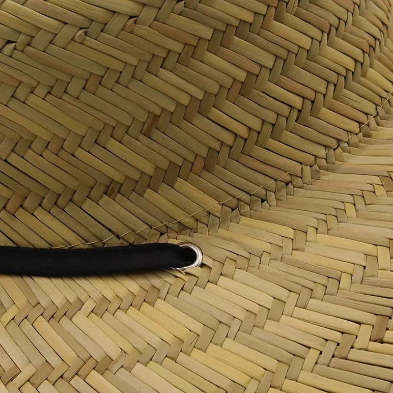 Летняя соломенная шляпа для серфинга Lifeguard, ковбойская шляпа с широкими полями, оптовая продажа, пляжная шляпа от солнца для кемпинга