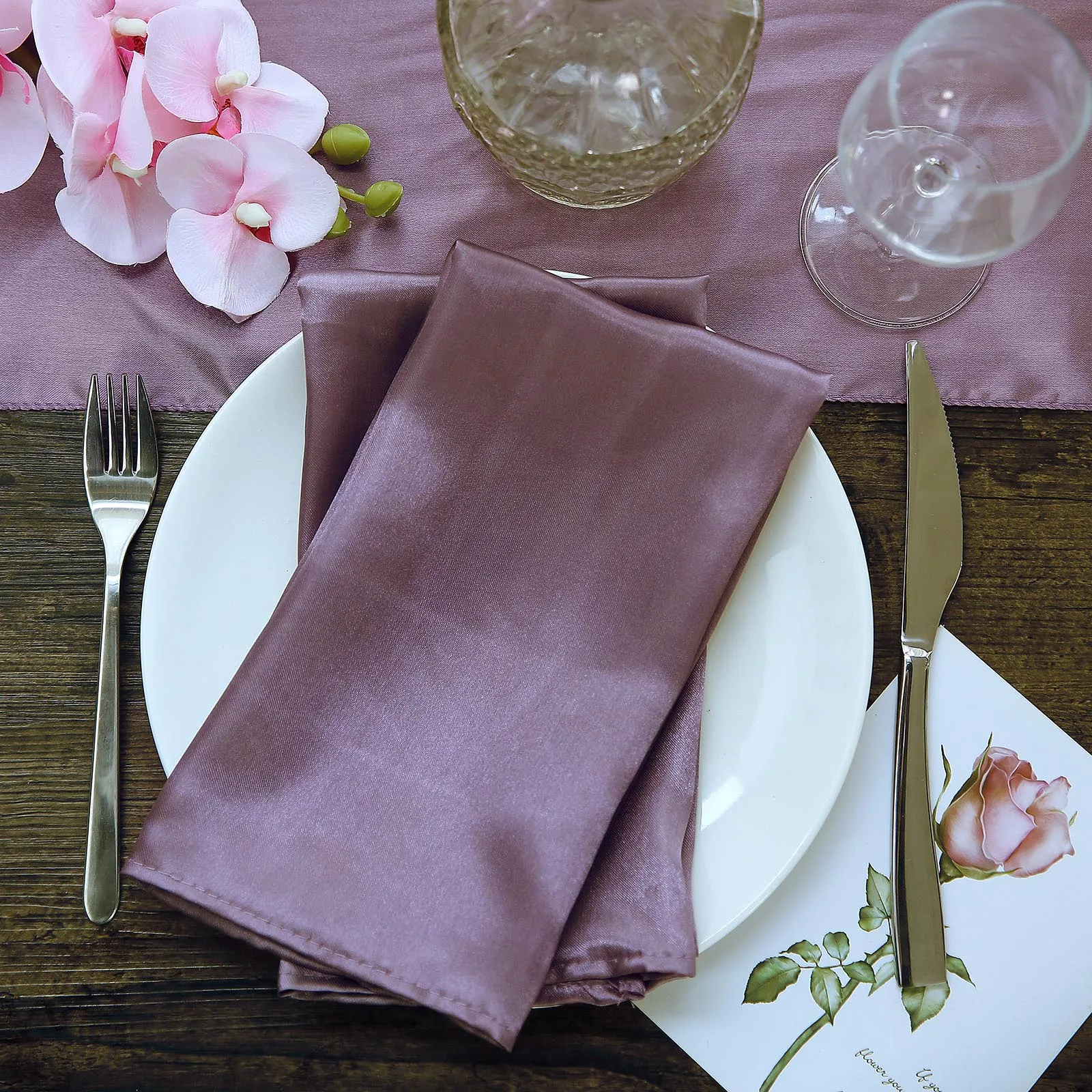 Hot Sale Wedding Cloth Napkins Restaurant Cloth Dinner Satin Table Napkins for Wedding Decoration Banquet Hotel Party