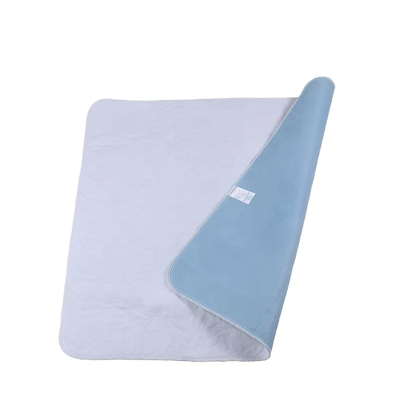 Incontinence Urine Elder Mat 60*90cm Pad Protector For Children Adults 4-layer Structure Thickened Washable Bed Pads